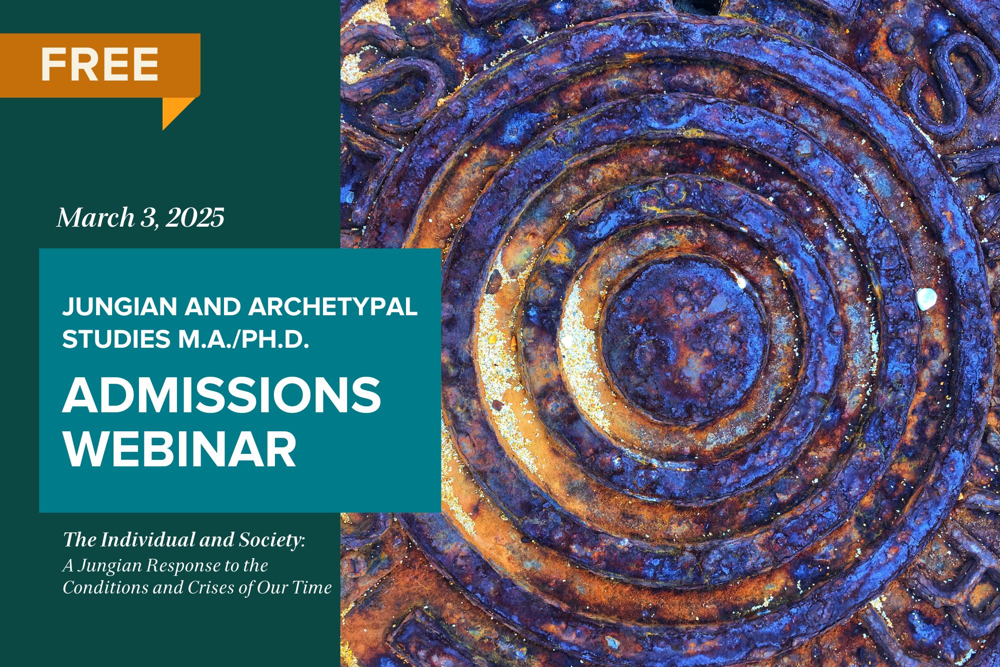 Jungian and Archetypal Studies M.A./Ph.D. Admissions Webinar