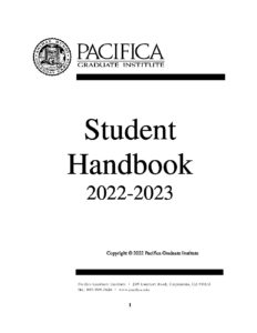 pacifica graduate institute dissertation handbook