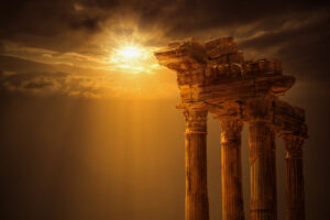 Temple of Apollo on Sunset